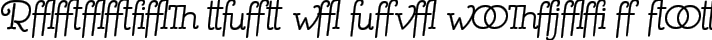 Mistress Script - Alternates typography TrueType font