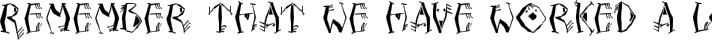 Neptunia typography TrueType font