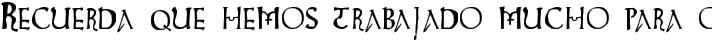 Oblok fuente tipográfica TrueType TTF