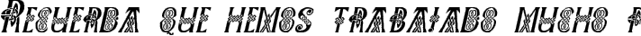 Pees Celtic Italic fuente tipográfica TrueType TTF