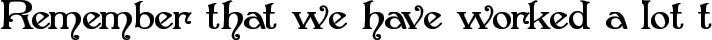Penshurst Bold typography TrueType font