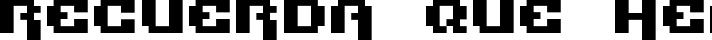Pixel Technology fuente tipográfica TrueType TTF