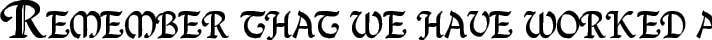 QuillCapitals typography TrueType font