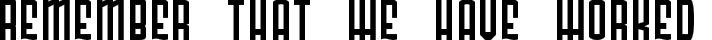 Radonator  Normal typography TrueType font