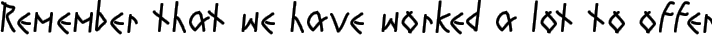 RunesWritten-Bold typography TrueType font