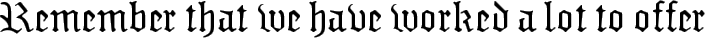 SabbathBlackRegular typography TrueType font