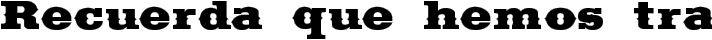 Saddlebag Black fuente tipográfica TrueType TTF