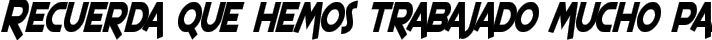 SF Espresso Shack Condensed Bold Italic fuente tipográfica TrueType TTF