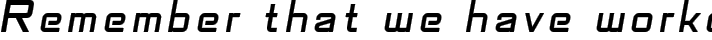 SF Fedora Titles Italic typography TrueType font