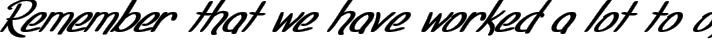 SF Foxboro Script Extended Bold Italic typography TrueType font