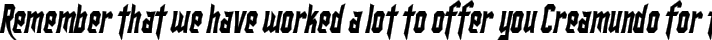 SF Ironsides Condensed Italic typography TrueType font