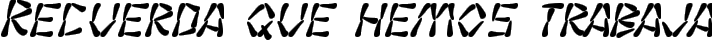 SF Wasabi Bold Italic fuente tipográfica TrueType TTF