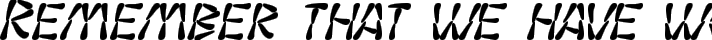 SF Wasabi Bold Italic typography TrueType font