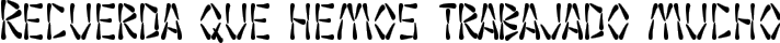 SF Wasabi Condensed fuente tipográfica TrueType TTF