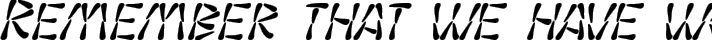 SF Wasabi Italic typography TrueType font