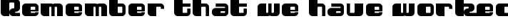 Shatner typography TrueType font
