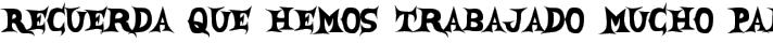 SheCreature fuente tipográfica TrueType TTF