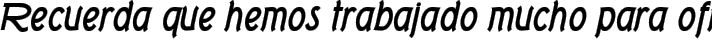 Tork Bold Italic fuente tipográfica TrueType TTF