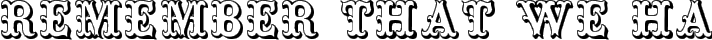 ToskanischeEgyptienneInitialen typography TrueType font