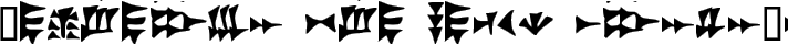 Ugarit fuente tipográfica TrueType TTF
