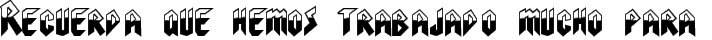 Visionaries Normal fuente tipográfica TrueType TTF