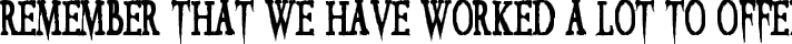 VTC Embrace Regular typography TrueType font