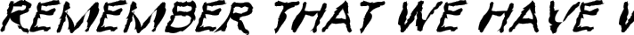 VTC Krinkle-Kut Regular Italic typography TrueType font