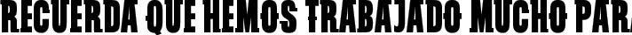 VTC SubwaySlam Caps Regular fuente tipográfica TrueType TTF