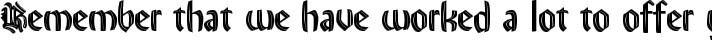 WeimarInline typography TrueType font