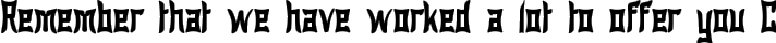 Wewak Narrow typography TrueType font