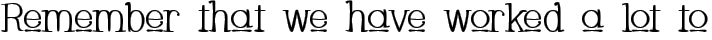 Whackadoo Upper typography TrueType font