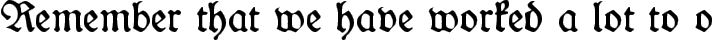 WieynkFraktur typography TrueType font