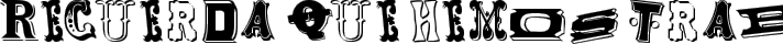 WoodTypesMK fuente tipográfica TrueType TTF