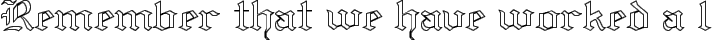 Yold Anglican typography TrueType font