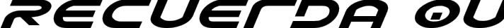 Yukon Tech Expanded Italic fuente tipográfica TrueType TTF